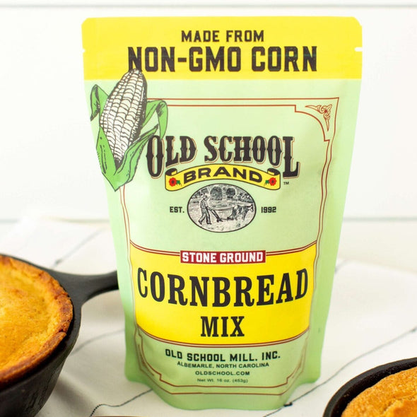 OLD SCHOOL - CORNBREAD MIX - 16OZ